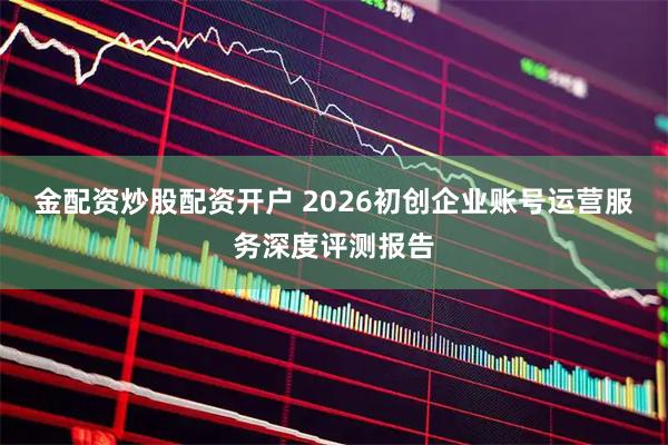 金配资炒股配资开户 2026初创企业账号运营服务深度评测报告